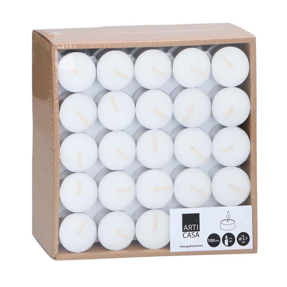 Tealights arti casa - 100 pcs.