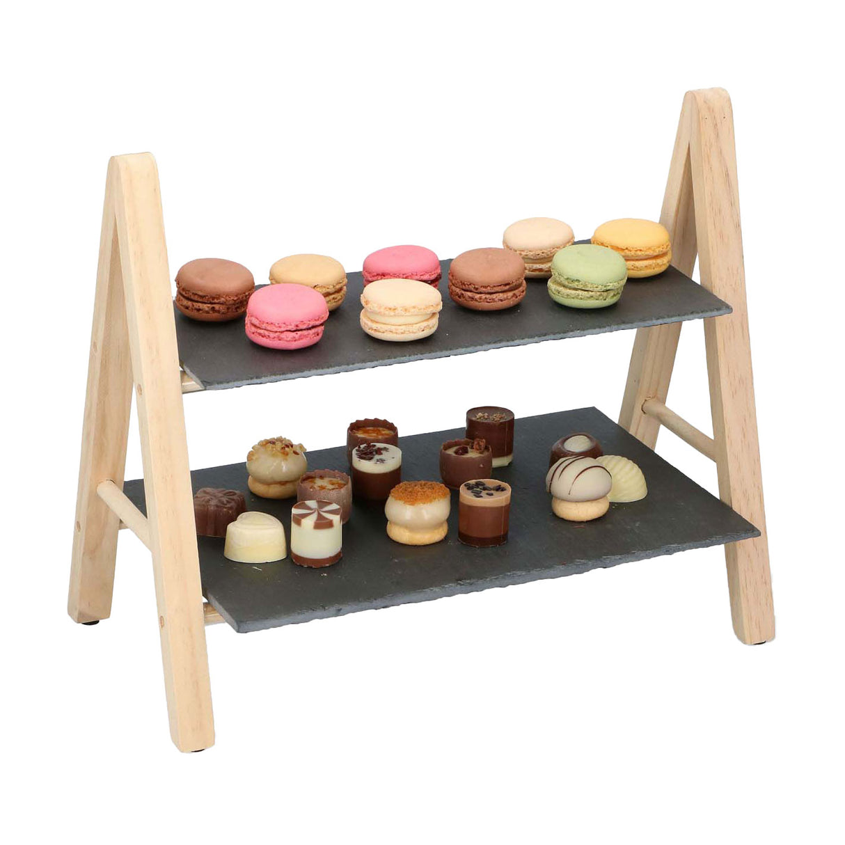 Two-tier serving stand, 32x18x28cm