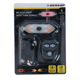Dunlop fietslamp met richtingaanwijzer