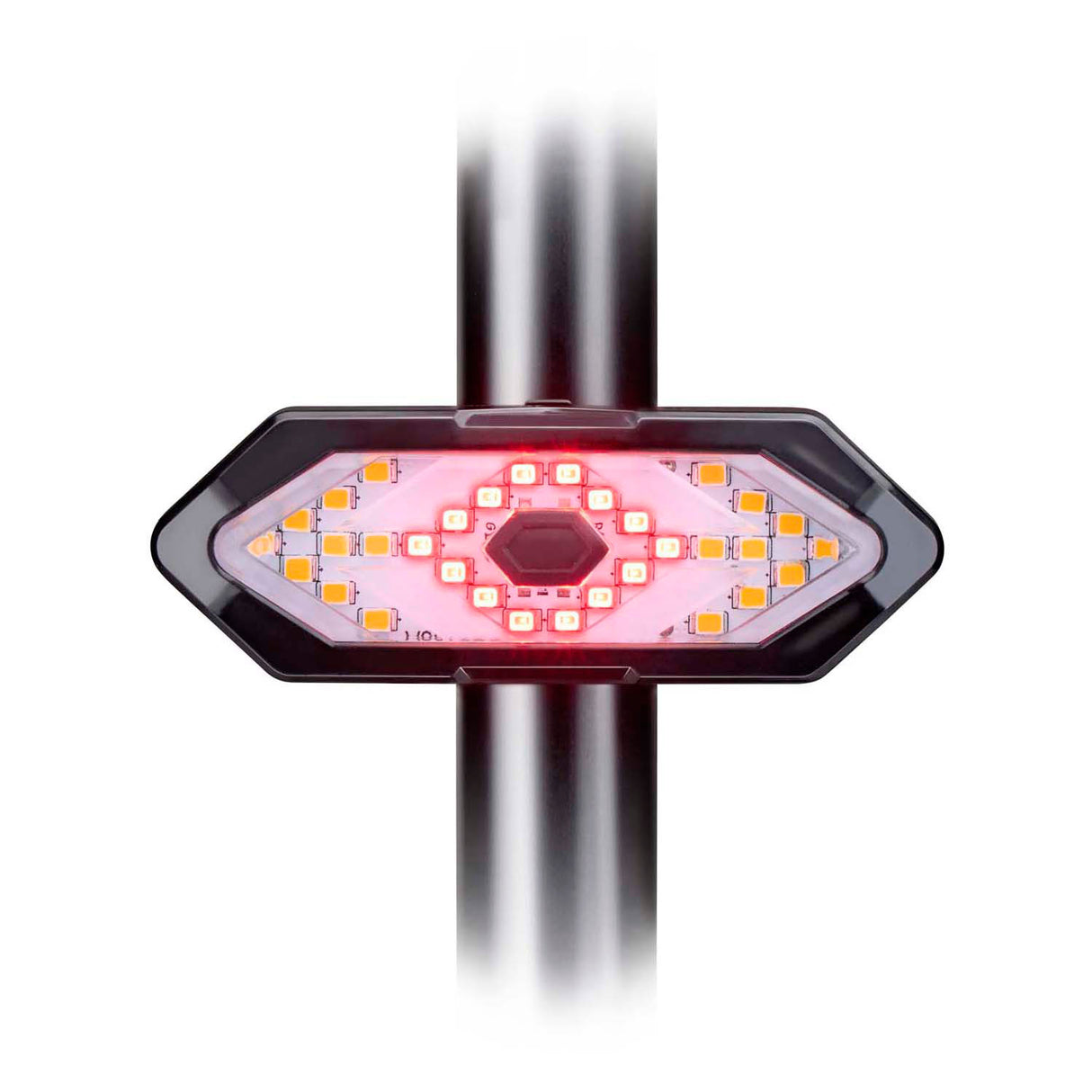Dunlop fietslamp met richtingaanwijzer