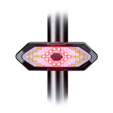 Dunlop fietslamp met richtingaanwijzer