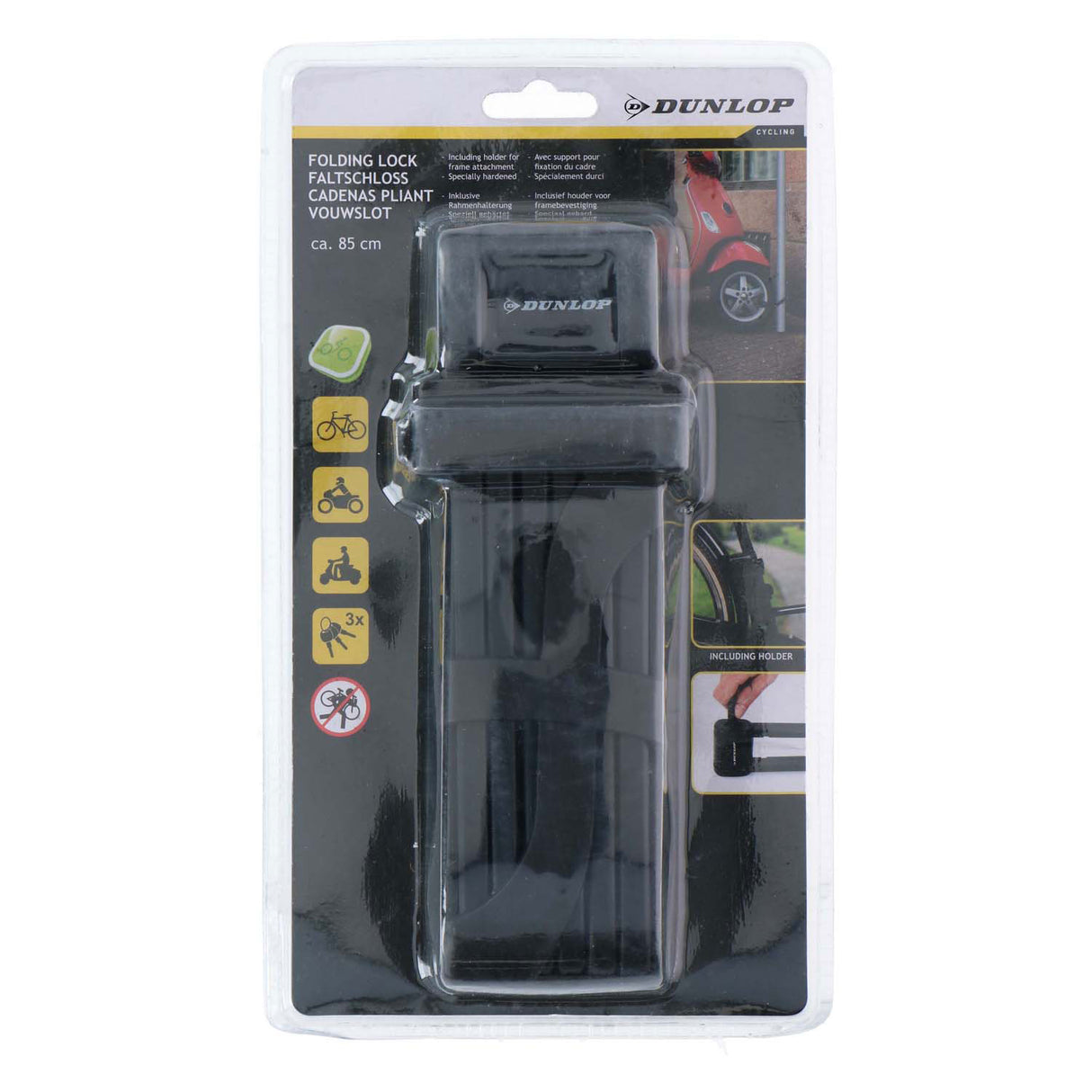 Bicycle gear folding lock heavy quality 85cm