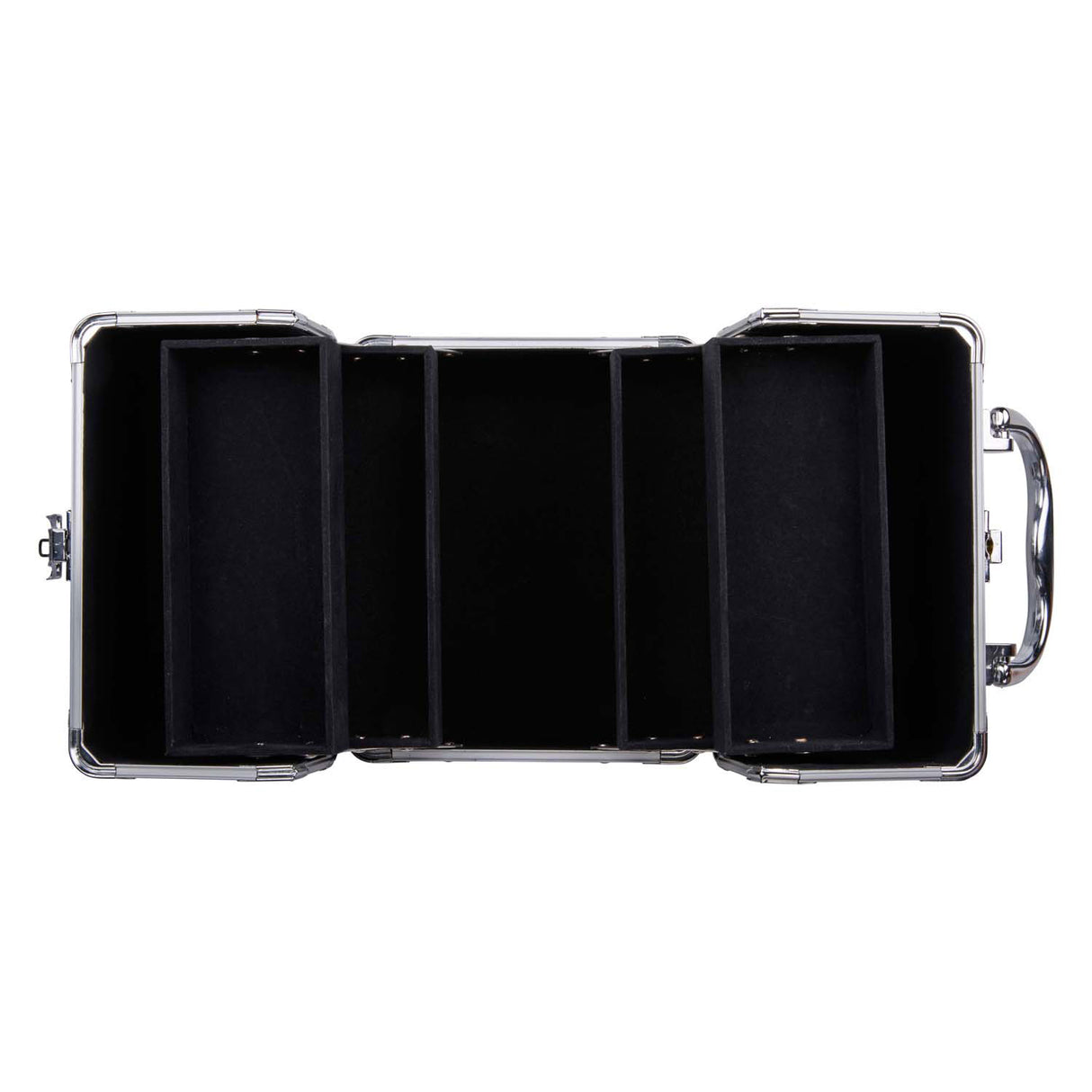 Make-up koffer zilver