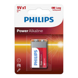 Saol cumhachta ceallraí Philips 9v