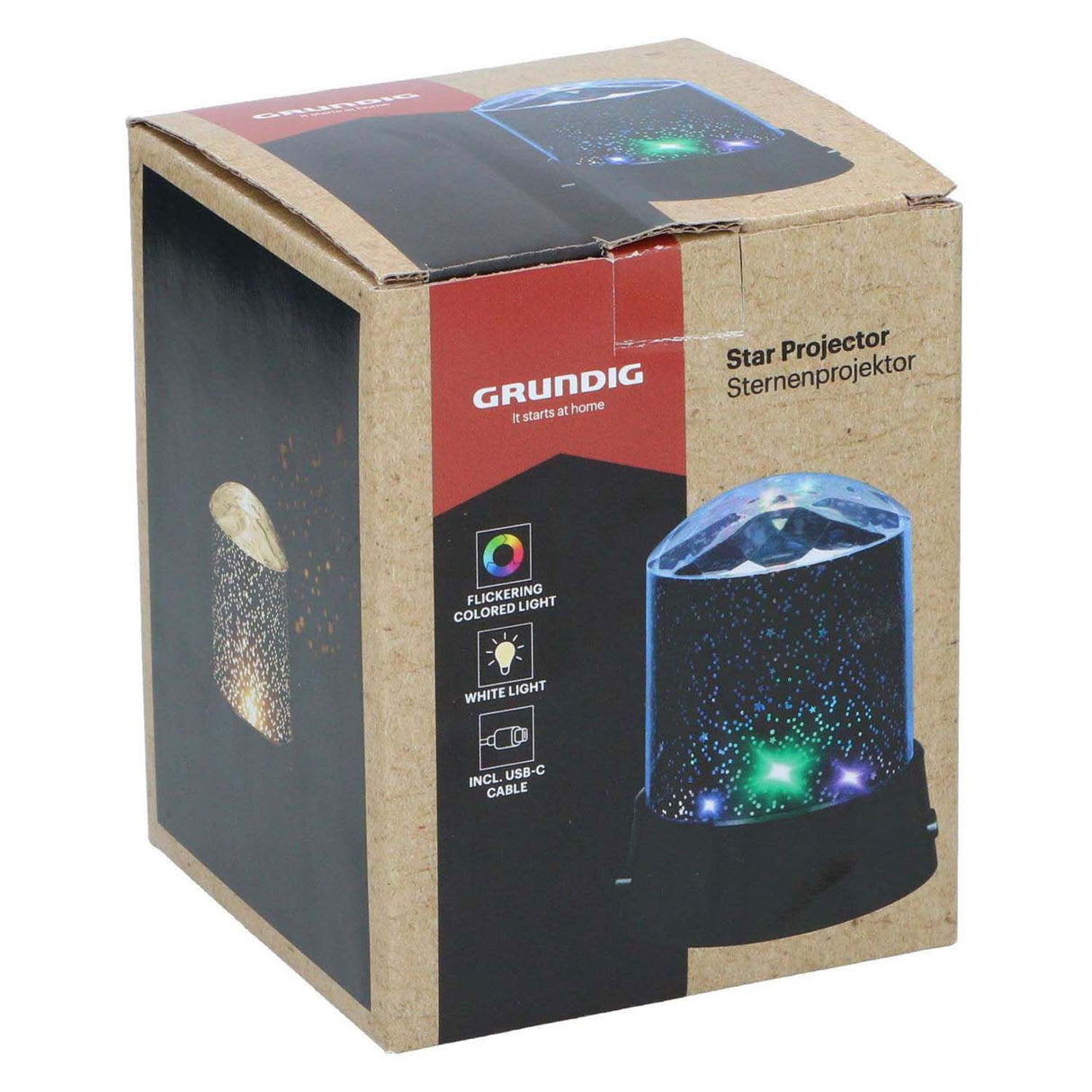 Grundig sterrenprojector lamp met usb-c
