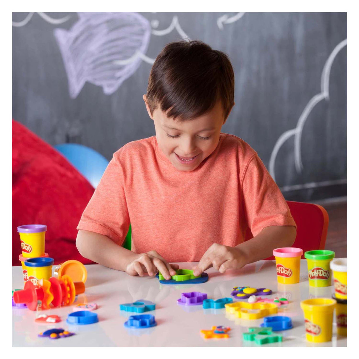 Hasbro play-doh toolkit with +30 parts 10 clay pots