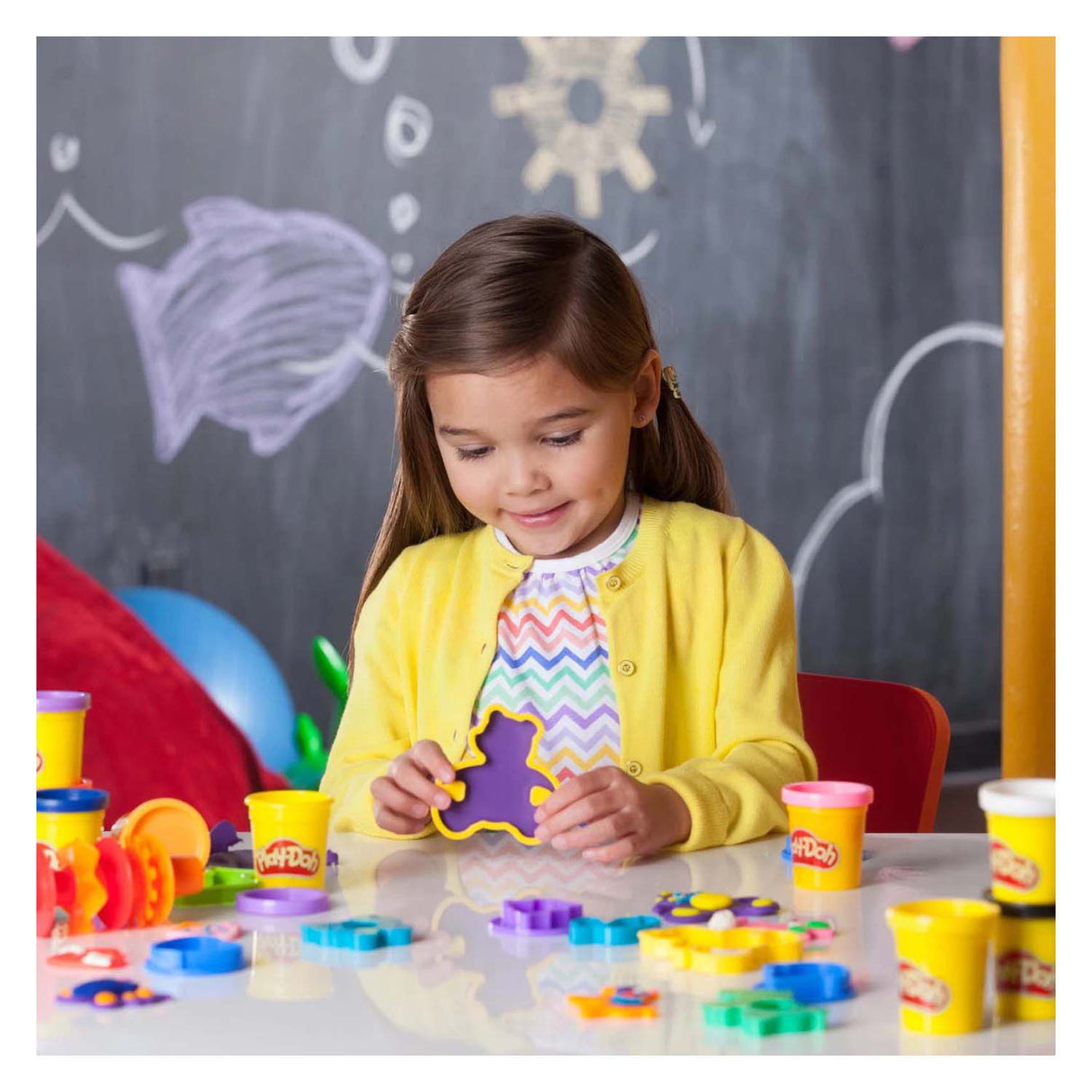Hasbro play-doh toolkit with +30 parts 10 clay pots