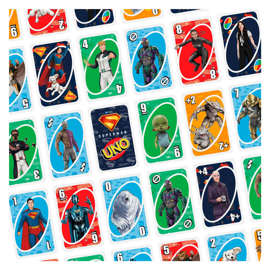 Mattel uno superman -korttipeli