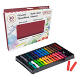 Oljni pasteli, komplet 30 barv
