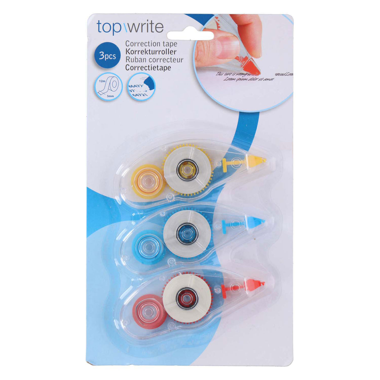 Correction Tape Rollers, 3: e.