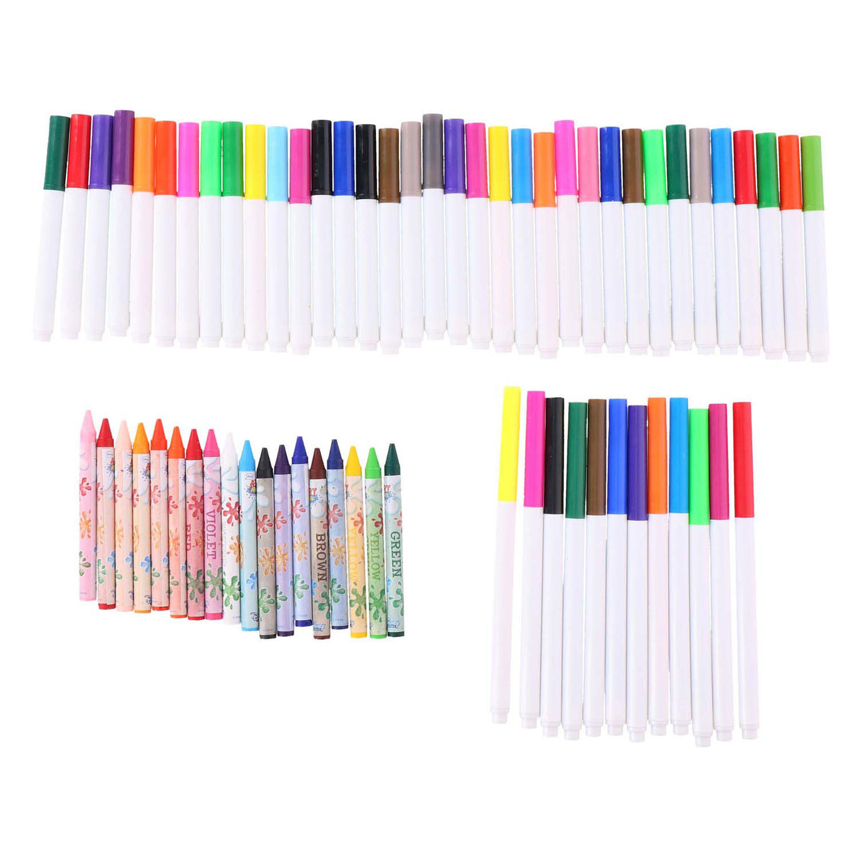 Handwierksmaterial Package, 65 Stéck.