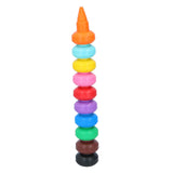 Stackable voks -farveblyanter, 10 ..