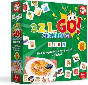 Intro just games 3-2-1 go challenge puzzles about food