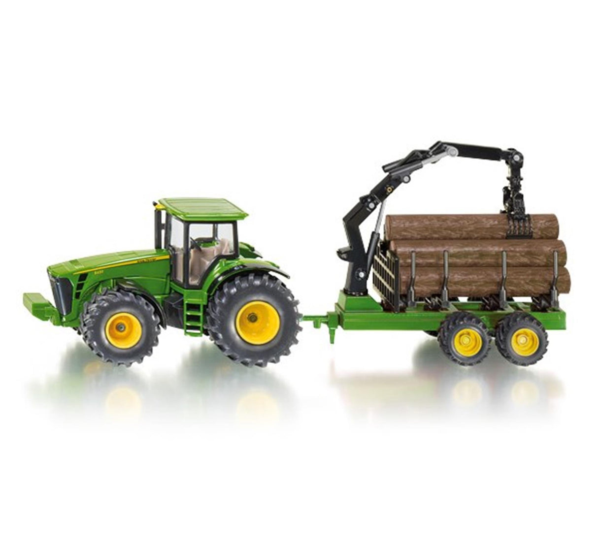 Siku 1954 Tractor with Log Trailer 1:50