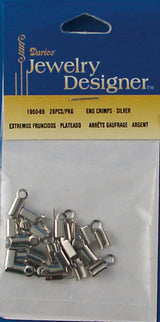 Vaessen creative • leerklem 9mm 26pcs silver