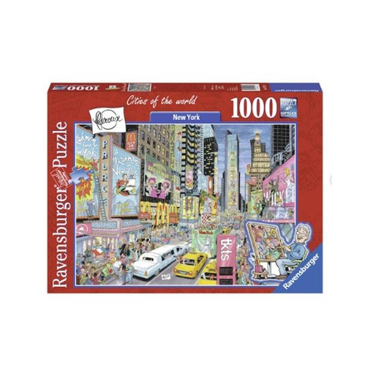 Ravensburger Jigsaw Puzzle Fleroux New York, 1000st.