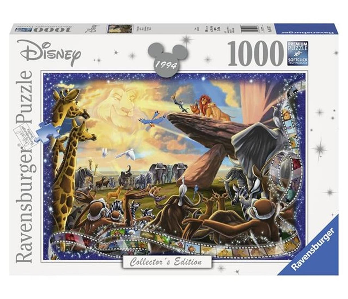 Ravensburger zberateľská edícia Leví kráľ, 1000ks.