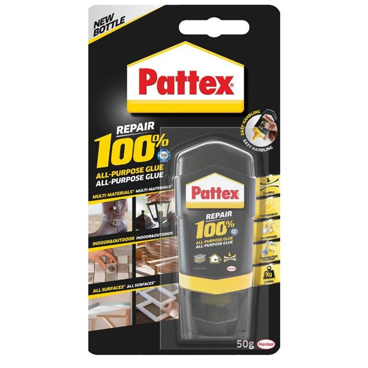 Pattex repair 100% lepidlo 50gr na blistr