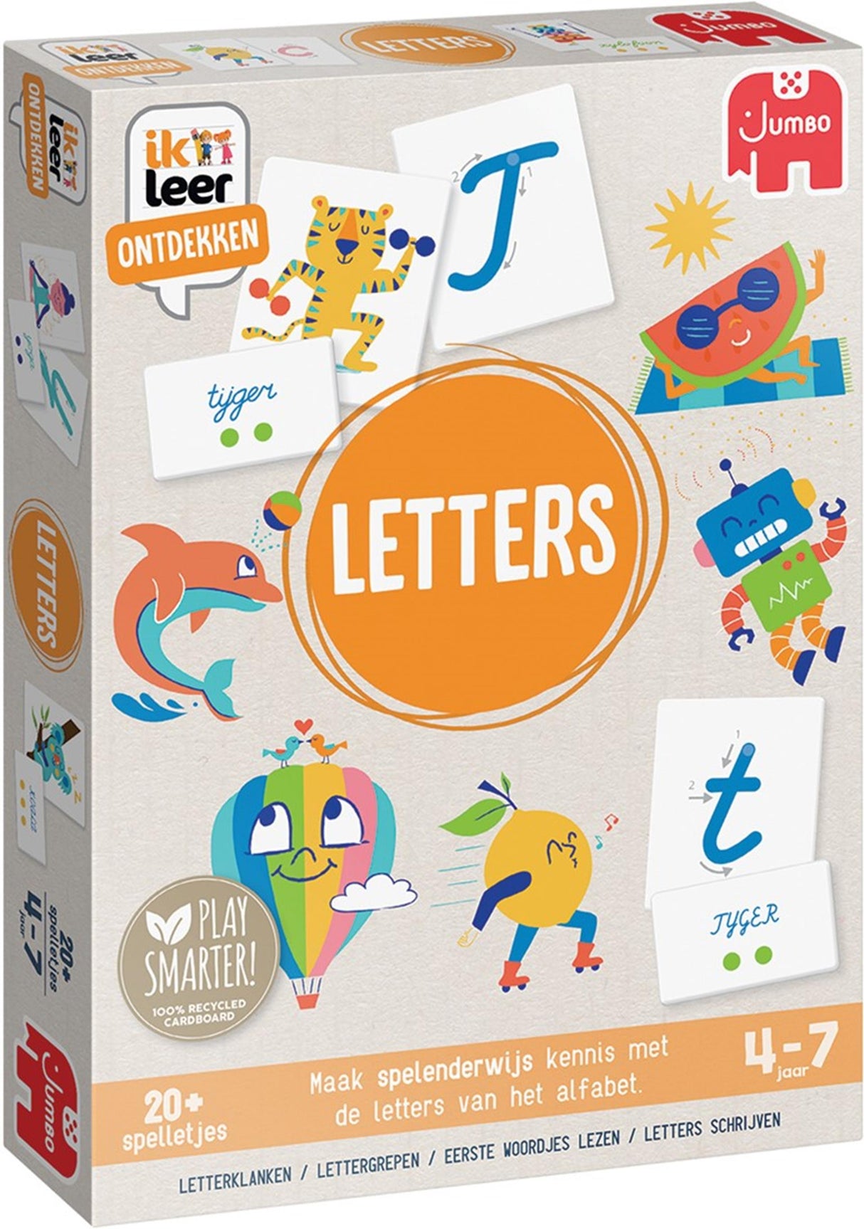Jumbo I Learn to Discover Letters Educational Game