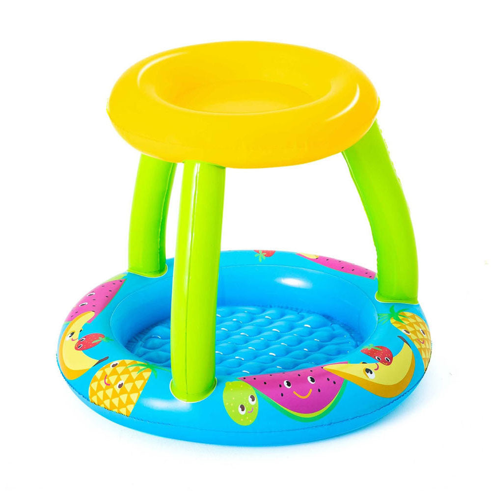 Bestway Babybad Fruit con Sunshade, 91x81cm