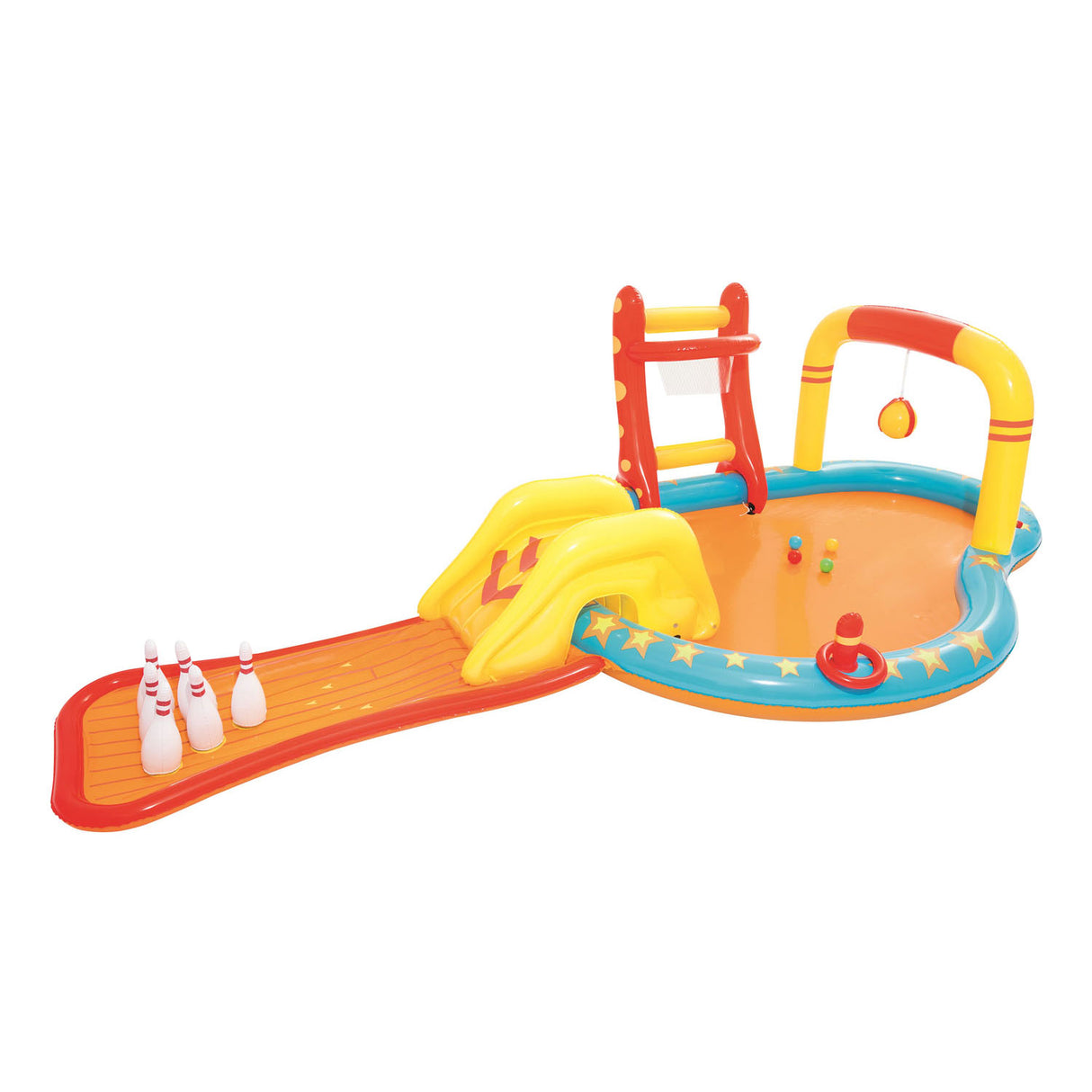 Bestway inflatable play center Lil 'Champ, 435x213x117cm