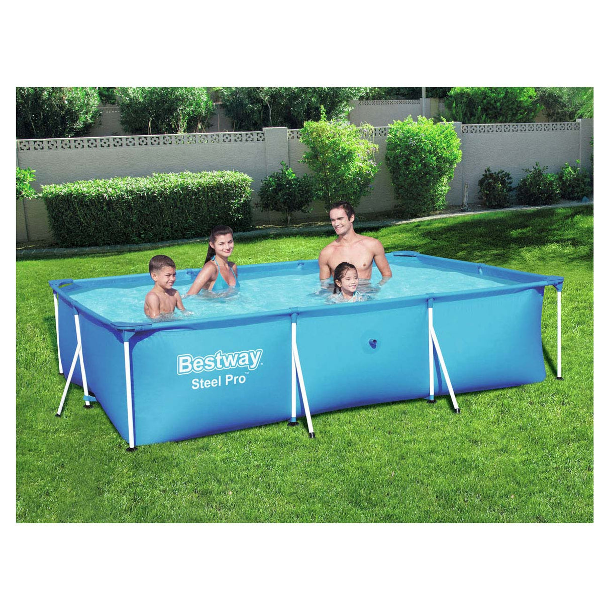 Bestway Swimming pool Steel Pro Rectangle, 300cm