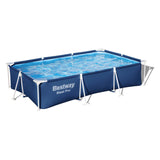 Bestwung schwammen Pool Stol Pro Set Rechteck, 300cm