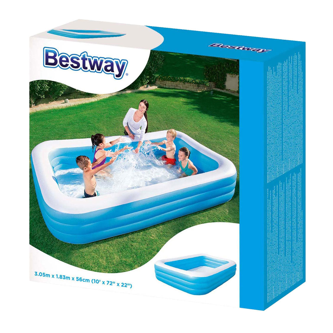 Bestway Natwimming Pool Inflable 305x183x56 cm