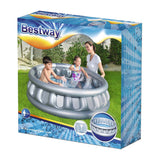 Bestway napihljiv bazen 152 x 33 cm srebrno obarvano 3+