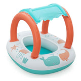 Bota bebe Bestway confort push con parasol UV
