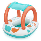 Bota bebe Bestway confort push con parasol UV