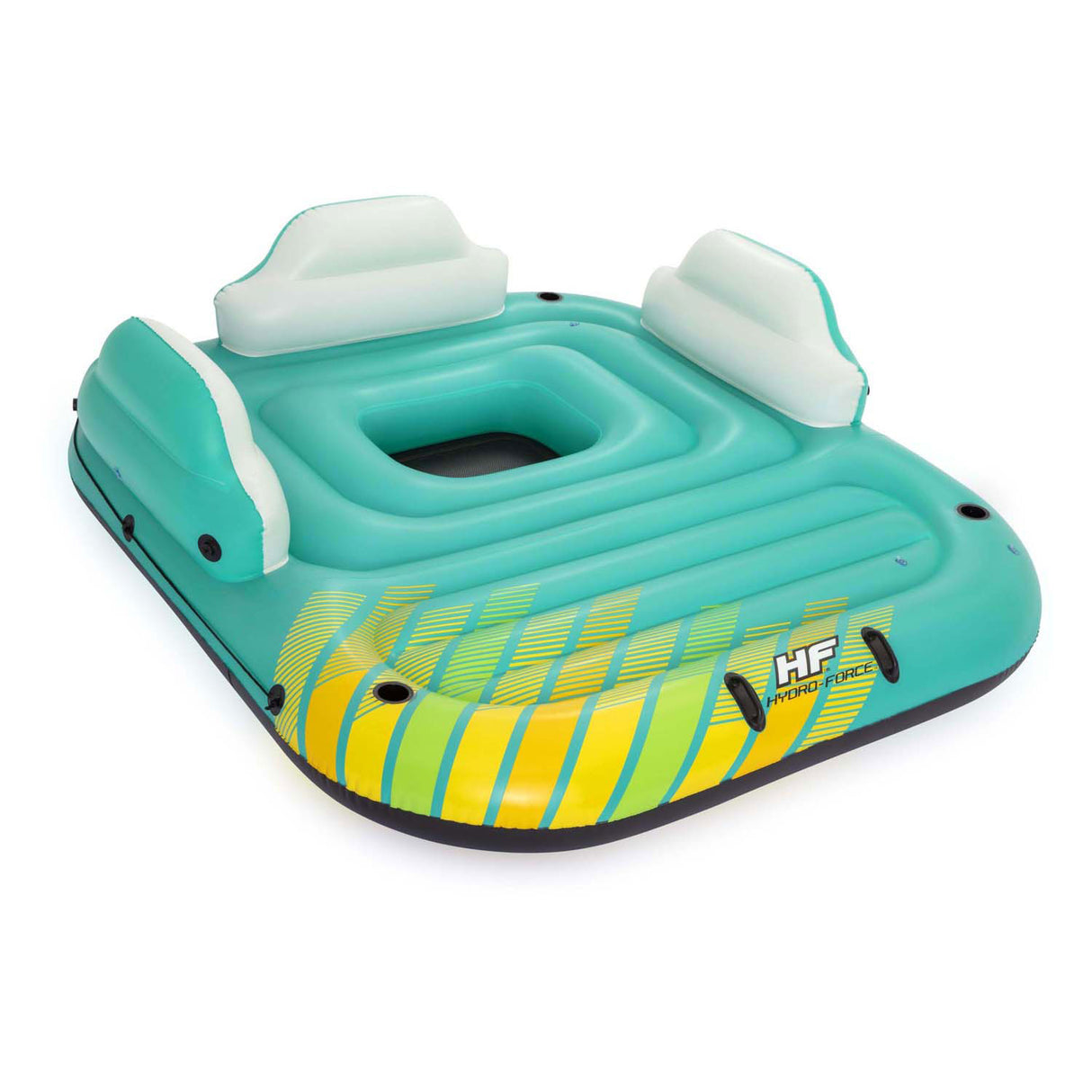 Bescht Lounge Insel 5-Persoun inflatable 291x265x83 cm