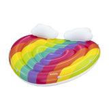 Bestway Rainbow Dreams corazón arcoíris hinchable, 164cm