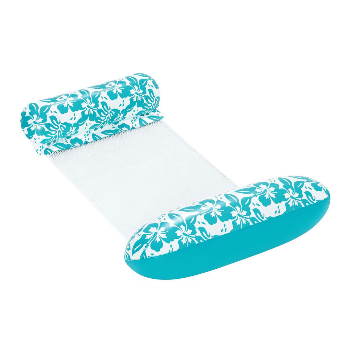Bestway Blumen-Luftbett mit Netzbasis, 114 cm