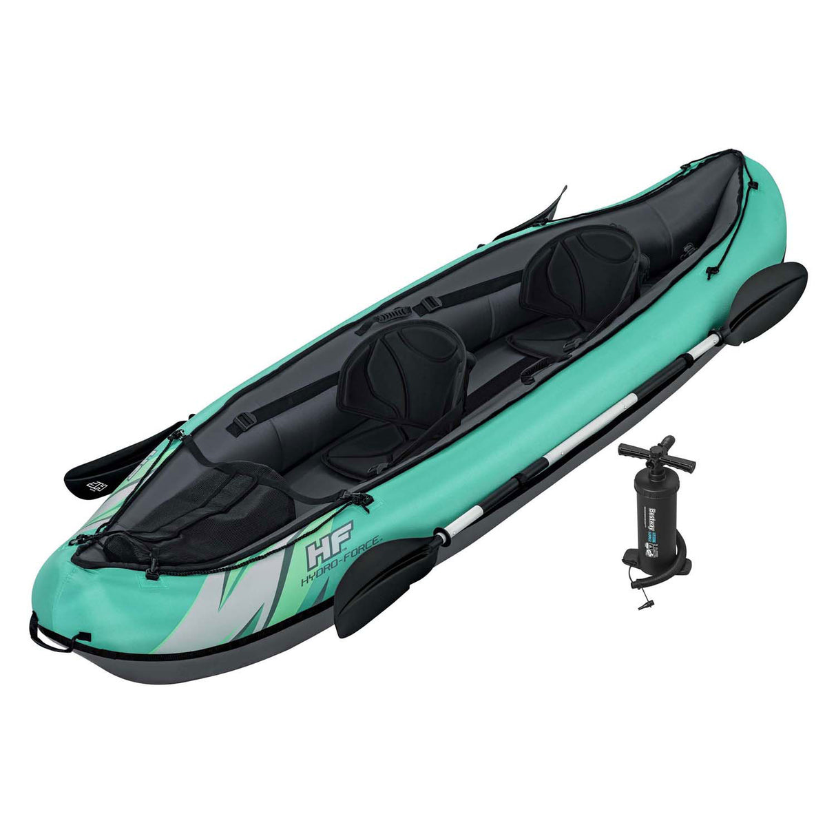 Bestway hydro force kayak ventura elite x2 inflatable set