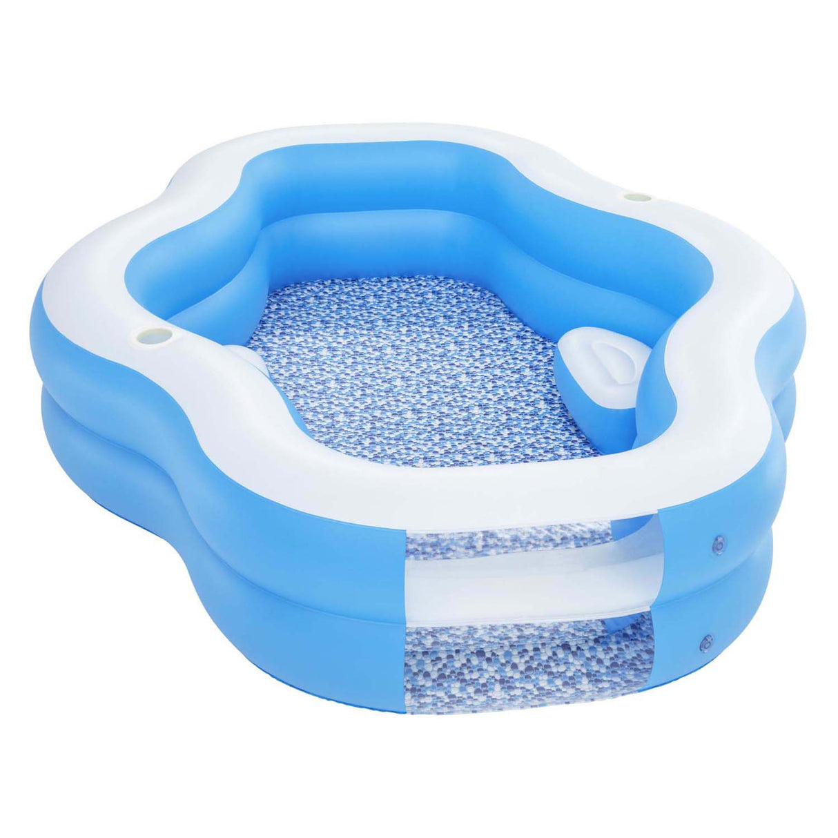 Bestway bazen Splashview 270x198x51 cm modra in bela
