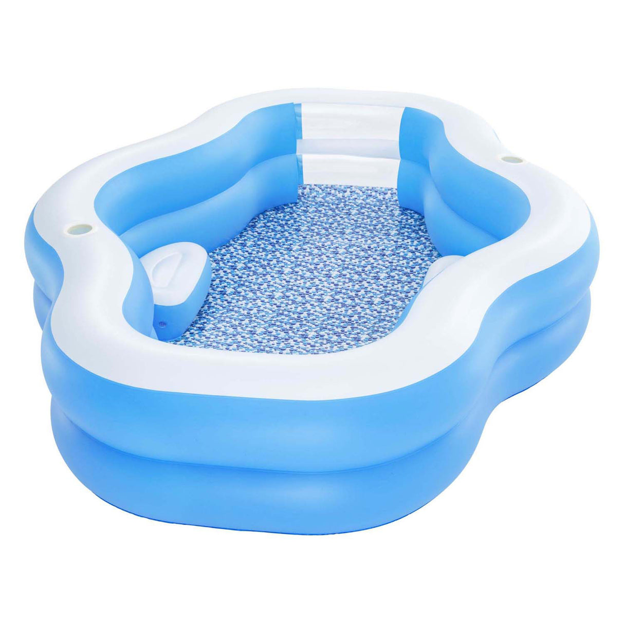 Bestway bazen Splashview 270x198x51 cm modra in bela