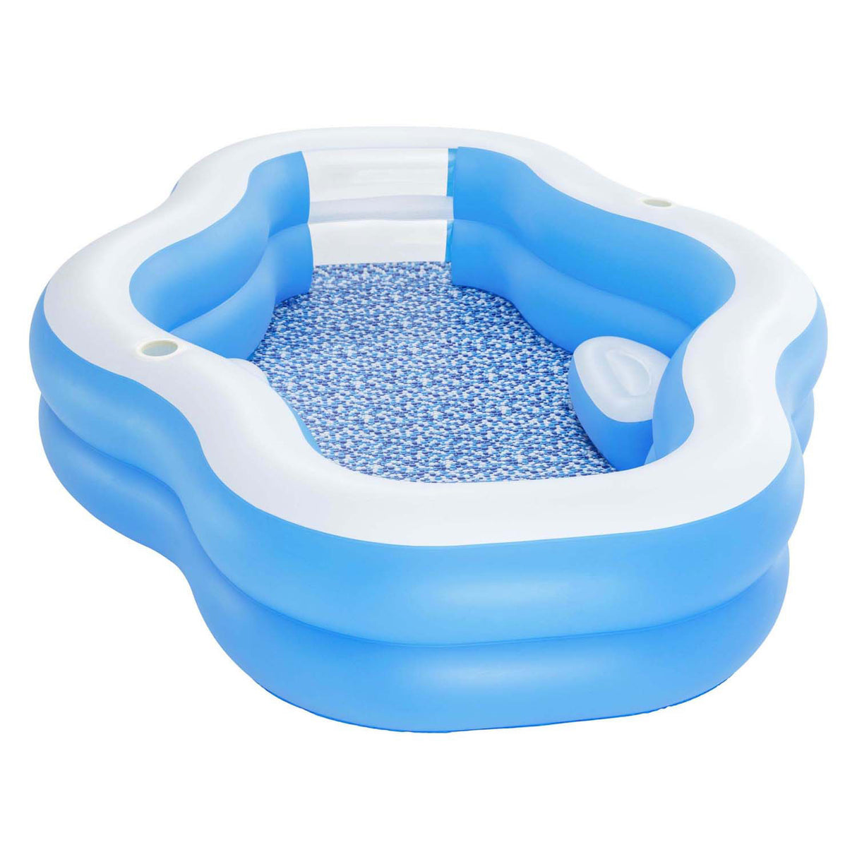 Bestway bazen Splashview 270x198x51 cm modra in bela