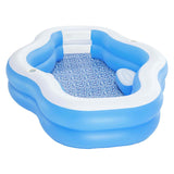 Bestway bazen Splashview 270x198x51 cm modra in bela