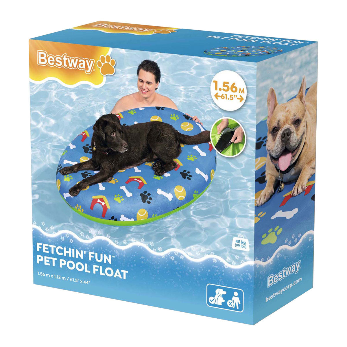 Bestway Fetchin 'Fun Pet gonfiabile con aria infiammabile