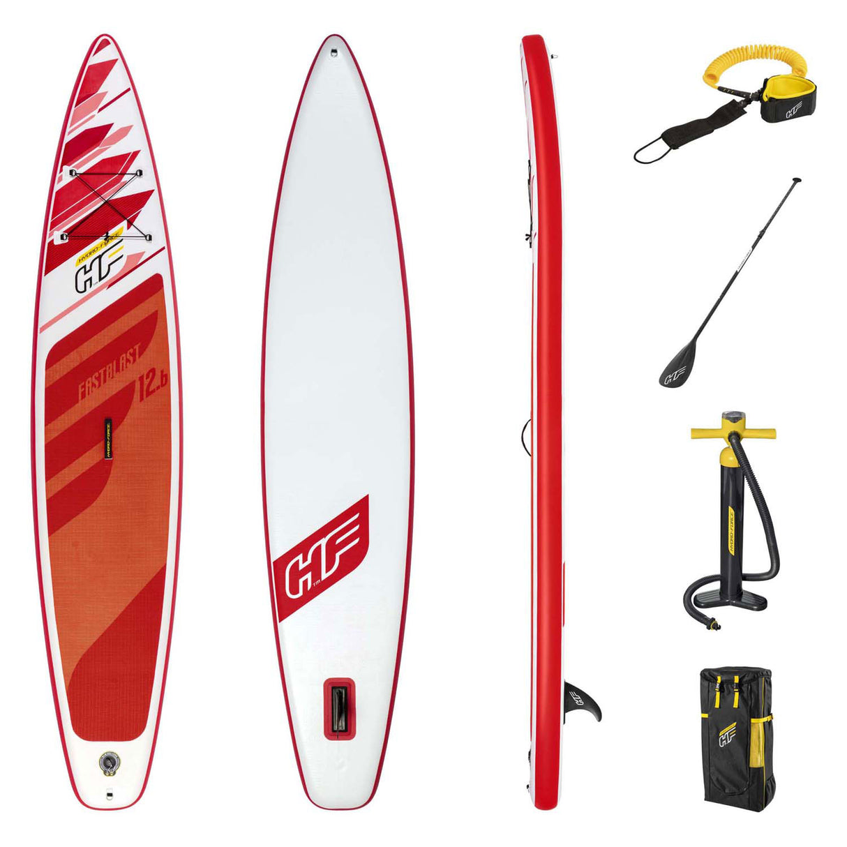 Bescht Sup Hydro-Force FastBlast Tech Set infatable 381x76x15 cm