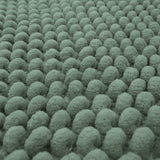 Toilet mat green 60 x 60 cm Caorle