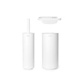 Accessori per la toilette Brabantia Mindset, set di 3 minerali bianchi freschi