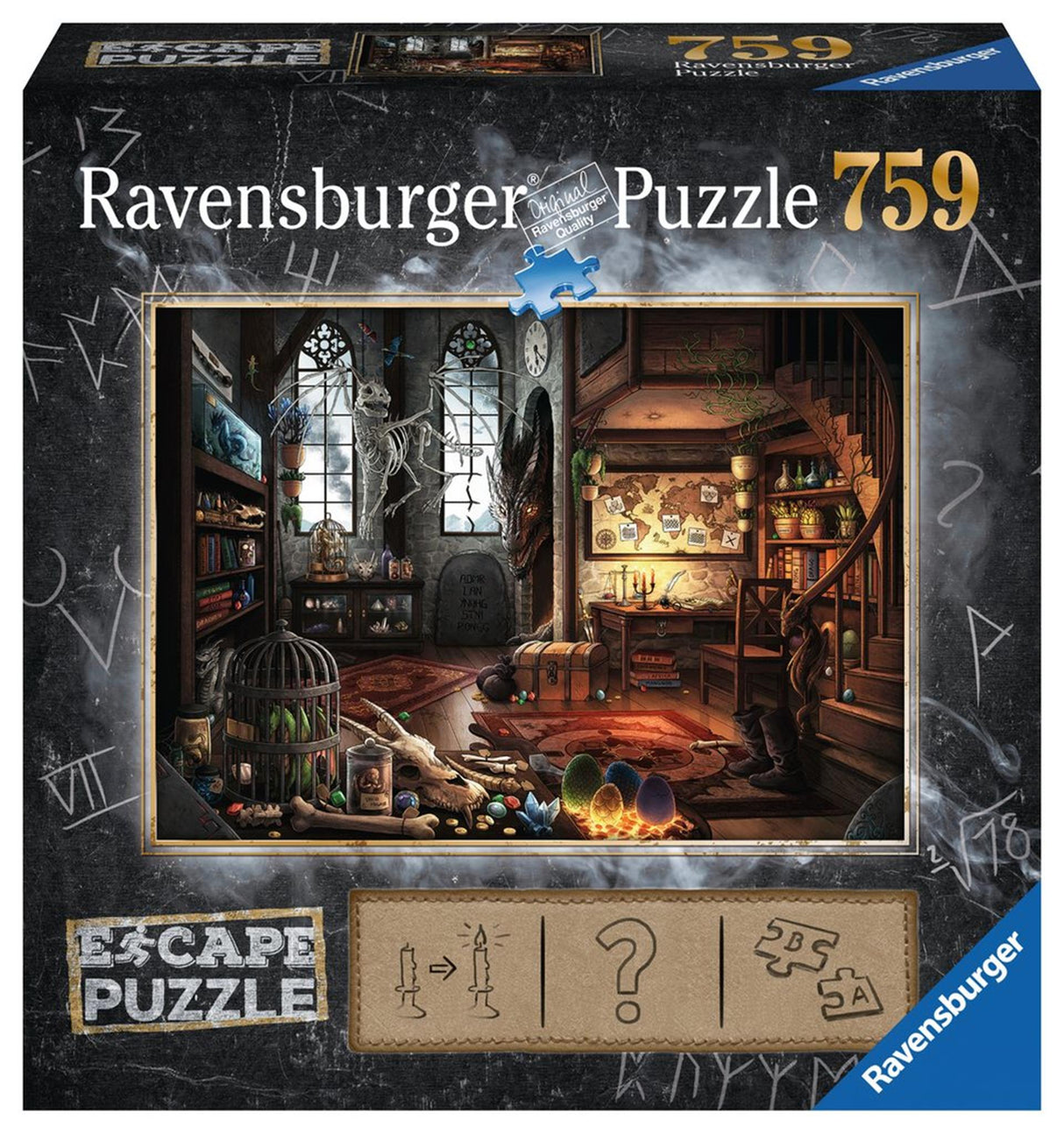 Ravensburger Escape Room Puzzle - Dragon Laboratory, 759 pcs