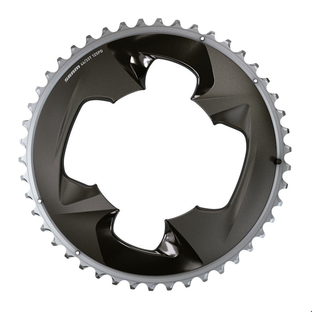 Sram plato force axs plato force axs 48 dientes gris polar