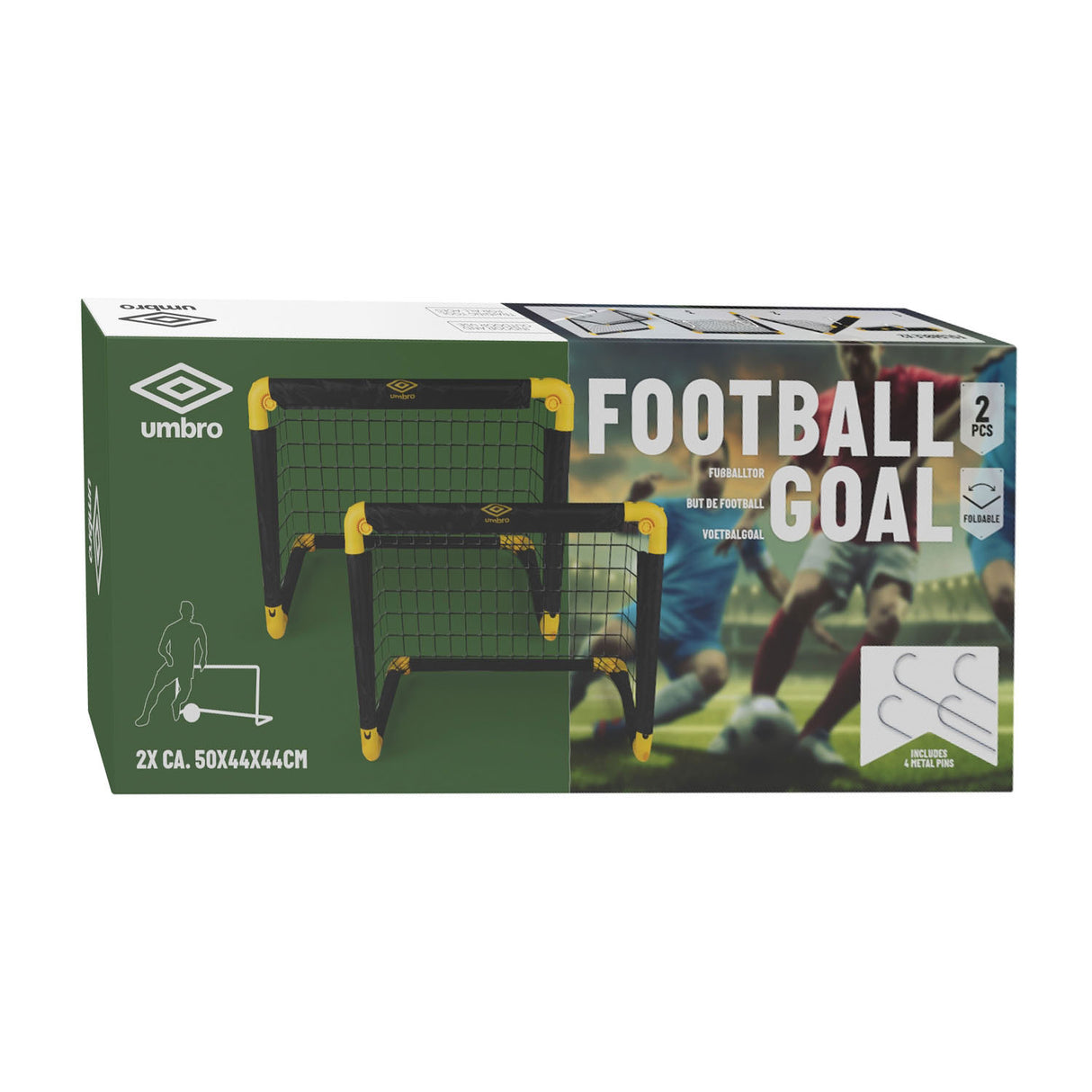 Set di gol di calcio ombro, 2 °.