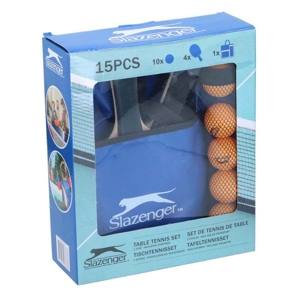 TABEL TENNIS SET SLAZENGER, 15DLG.