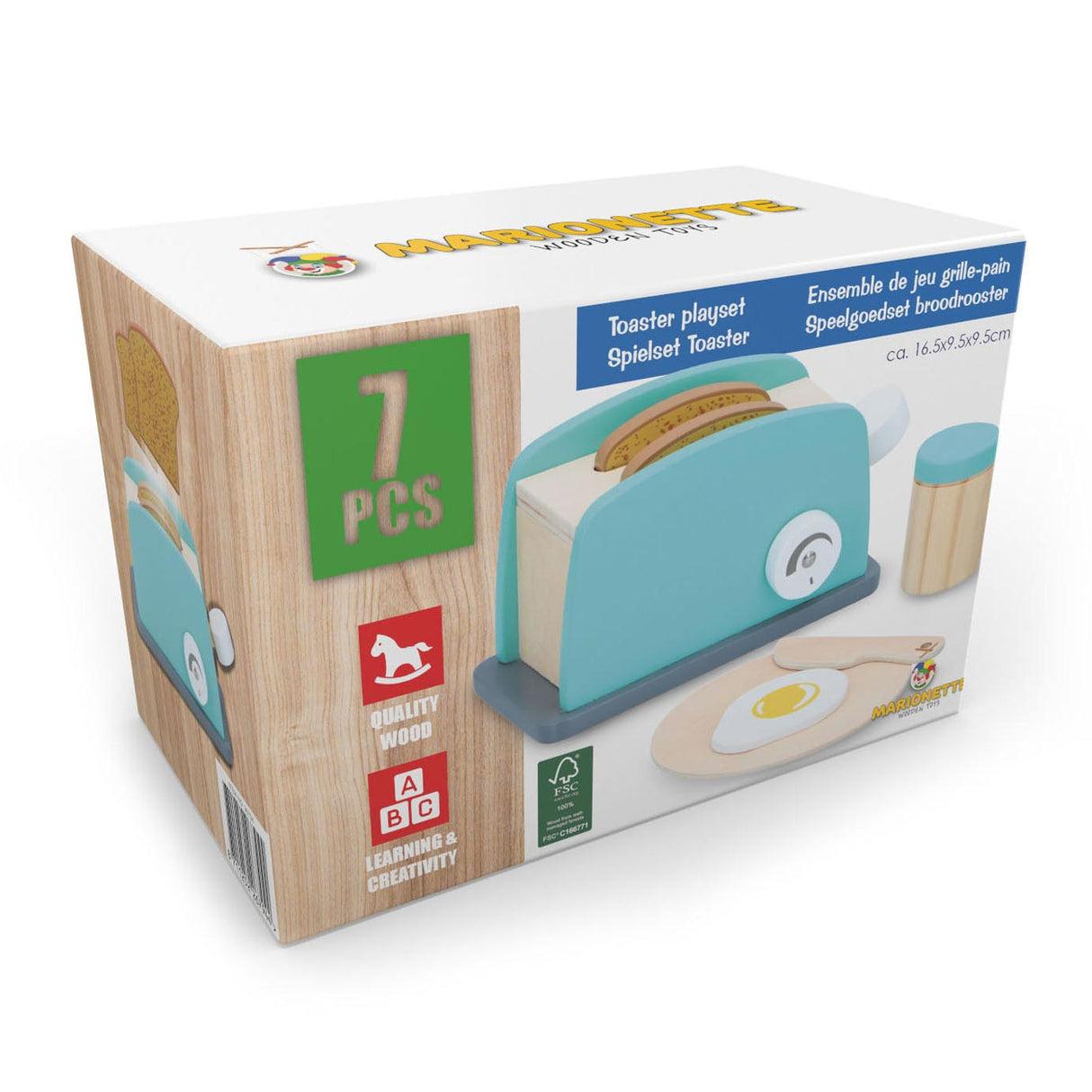 Honzeg Toaster Set, 7DLG.