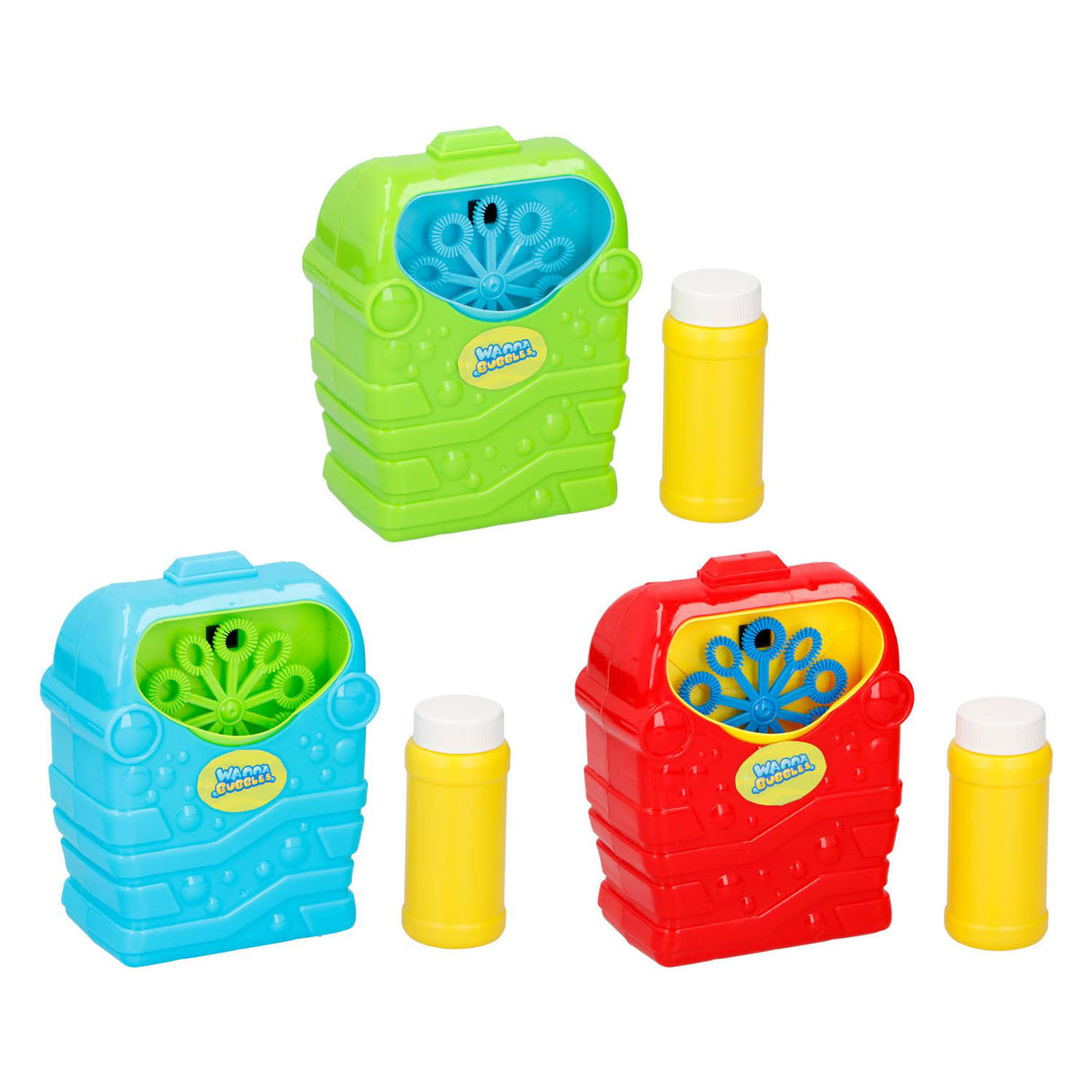 Color bubble blowing machine