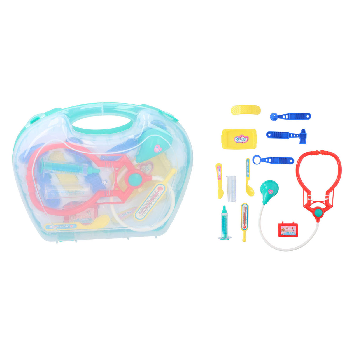 Doctor set in case, 13dlg.